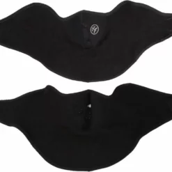 TROLLKIDS Winkel 60 Fleece Skimasker | Sjaal Bandana | Nekwarmer | Face Mask | Gezichtsmasker | Colsjaal | Wintersport | Skiën | Snowboarden | Motorrijden | Scooter Rijden | Wielrennen | Mountainbiken | Thermo Winddicht | Zwart