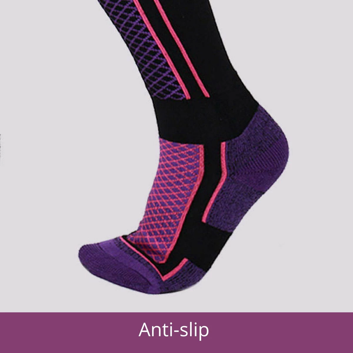 Seazy Skisokken - Wintersportsokken - Skiën, Snowboarden Of Wandelen - Dames - Goede Vochtafvoer - Maat 36-42 2 Seazy Skisokken - Wintersportsokken - Skiën, Snowboarden Of Wandelen - Dames - Goede Vochtafvoer - Maat 36-42 - Afbeelding 2