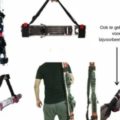 Skidrager - Draagband Voor Ski's En Skistokken - Wintersport Benodigdheden - Snowboarden 6 Skidrager - Draagband Voor Ski's En Skistokken - Wintersport Benodigdheden - Snowboarden -TROLLKIDS Winkel 1200x858