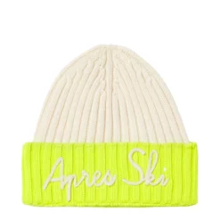 MC2 Saint Barth Man Knit Beanie With Apres Ski Embroidery – Men