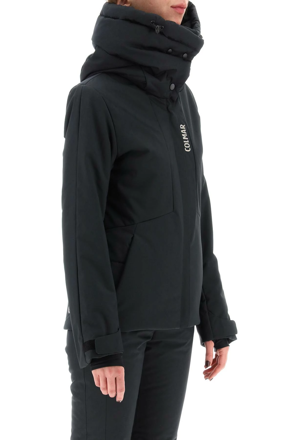 Colmar Ski Jacket With Hood-collar In Sustainable Fabric – Women 2 Colmar Ski Jacket With Hood-collar In Sustainable Fabric – Women - Afbeelding 2