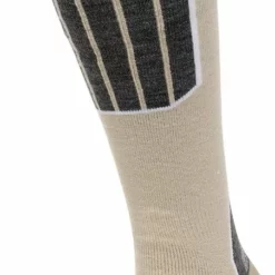 NOMAD® Skisokken Essential 2-Pack | Maat 35/38 Beige | Skiën / Snowboarden / Wandelen | Goede Vochtafvoer | Extra Versteviging | Ski Sokken Heren / Dames -TROLLKIDS Winkel 452x1200