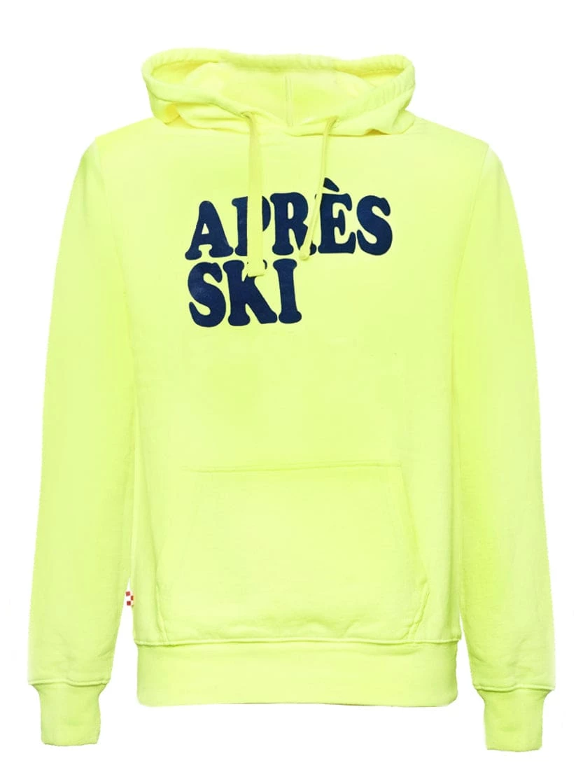 MC2 Saint Barth Après Ski Fluo Yellow Hoodie – Men 1 MC2 Saint Barth Après Ski Fluo Yellow Hoodie – Men