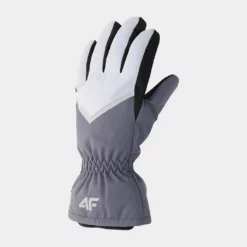 4F Ski-/snowboardhandschoenen Grijs/wit