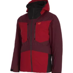 4F Ski-/snowboardjas Bordeaux/rood