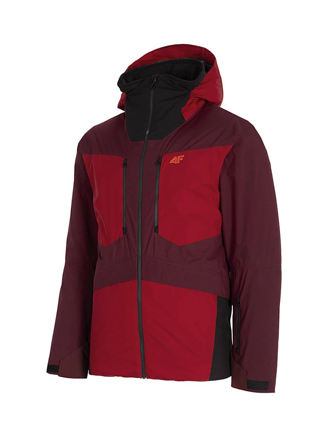 4F Ski-/snowboardjas Bordeaux/rood 1 4F Ski-/snowboardjas Bordeaux/rood