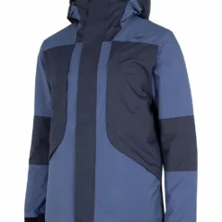 4F Ski-/snowboardjas Donkerblauw/blauw