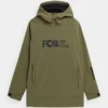 4F Ski-/snowboardjas Olijfgroen