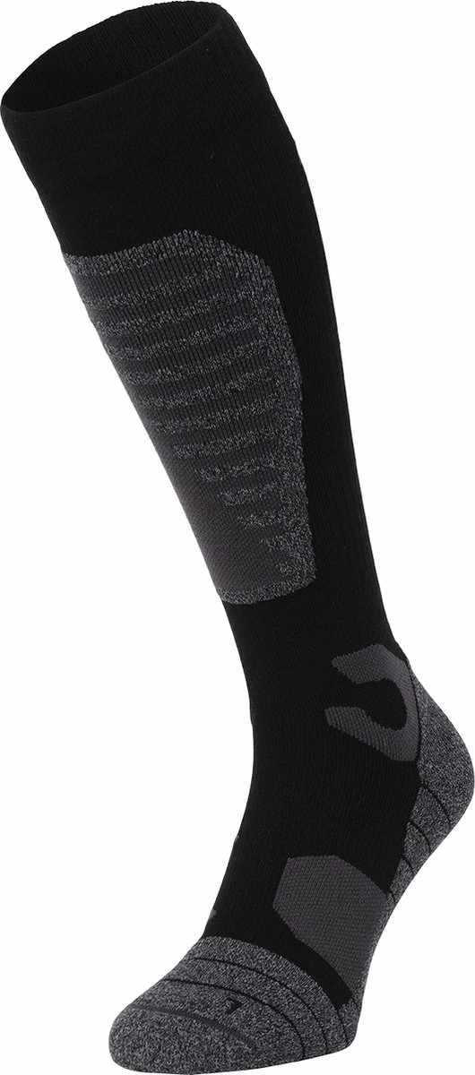 NOMAD® Skisokken Pro Merinowol 1-Pack | Maat 43/46 Zwart | Skiën / Snowboarden / Wandelen | Goede Vochtafvoer | Extra Versteviging | Ski Sokken Heren / Dames 2 NOMAD® Skisokken Pro Merinowol 1-Pack | Maat 43/46 Zwart | Skiën / Snowboarden / Wandelen | Goede Vochtafvoer | Extra Versteviging | Ski Sokken Heren / Dames - Afbeelding 2