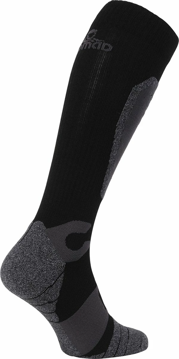 NOMAD® Skisokken Pro Merinowol 1-Pack | Maat 43/46 Zwart | Skiën / Snowboarden / Wandelen | Goede Vochtafvoer | Extra Versteviging | Ski Sokken Heren / Dames 4 NOMAD® Skisokken Pro Merinowol 1-Pack | Maat 43/46 Zwart | Skiën / Snowboarden / Wandelen | Goede Vochtafvoer | Extra Versteviging | Ski Sokken Heren / Dames - Afbeelding 4