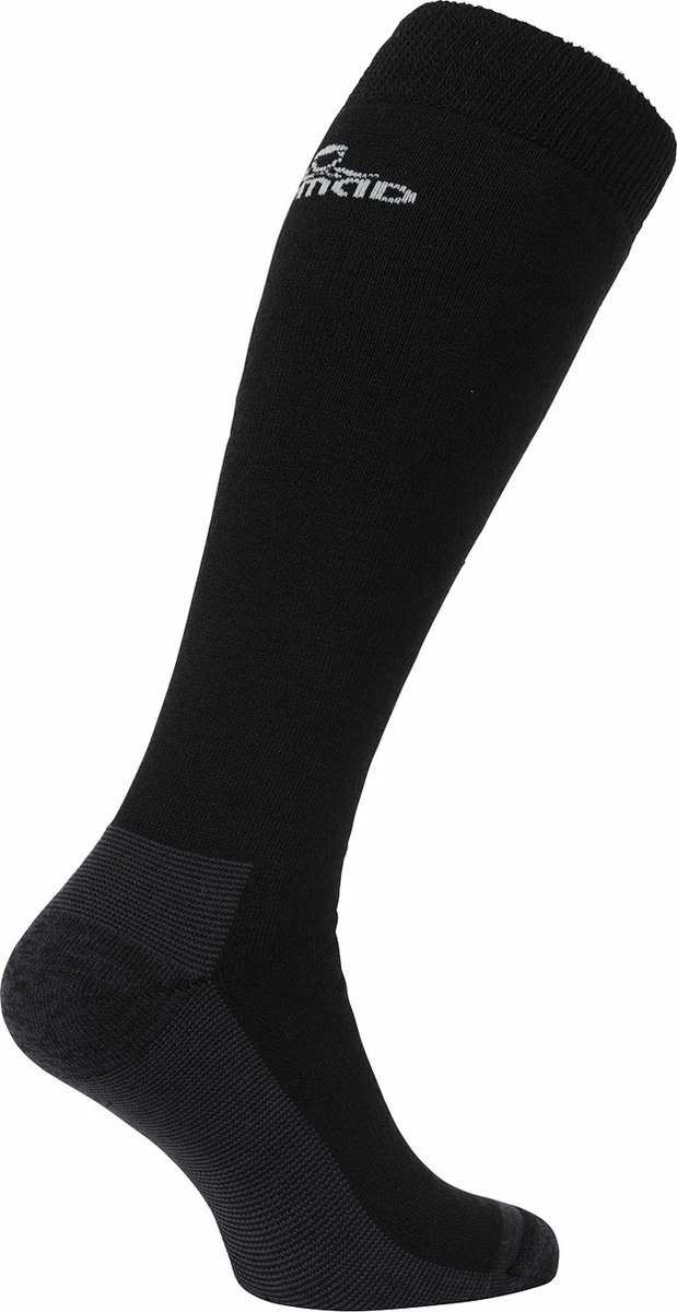NOMAD® Skisokken Premium Merinowol 2-Pack | Maat 39/42 Zwart | Skiën / Snowboarden / Wandelen | Goede Vochtafvoer | Extra Versteviging | Ski Sokken Heren / Dames 2 NOMAD® Skisokken Premium Merinowol 2-Pack | Maat 39/42 Zwart | Skiën / Snowboarden / Wandelen | Goede Vochtafvoer | Extra Versteviging | Ski Sokken Heren / Dames - Afbeelding 2