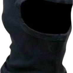 Merkloos Bivakmuts Balaclava - Zwart - Bivak Muts Nekwarmer - One Size/Unisex - Gezichtsmasker Voor O.a. Skien, Snowboarden, Motorrijden, Wielrennen & Schaatsen