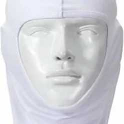 Merkloos Bivakmuts Voor Snowboarden - Skiën - Wielrennen - Schaatsen - Nekwarmer - One Size - Volwassenen - Wit