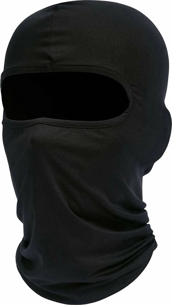 Supertarget - Bivakmuts Balaclava - Zwart - Bivak Muts Nekwarmer - One Size/Unisex - Gezichtsmasker Voor O.a. Skien, Snowboarden, Motorrijden, Wielrennen & Schaatsen 1 Supertarget - Bivakmuts Balaclava - Zwart - Bivak Muts Nekwarmer - One Size/Unisex - Gezichtsmasker Voor O.a. Skien, Snowboarden, Motorrijden, Wielrennen & Schaatsen