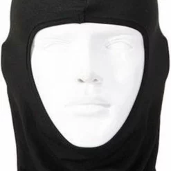 Merkloos Bivakmuts Voor Snowboarden - Skiën - Wielrennen - Schaatsen - Nekwarmer - One Size - Volwassenen - Zwart