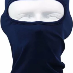Merkloos Bivakmuts Voor Snowboarden - Skiën - Wielrennen - Schaatsen - Nekwarmer - One Size - Volwassenen - (Donker) Blauw