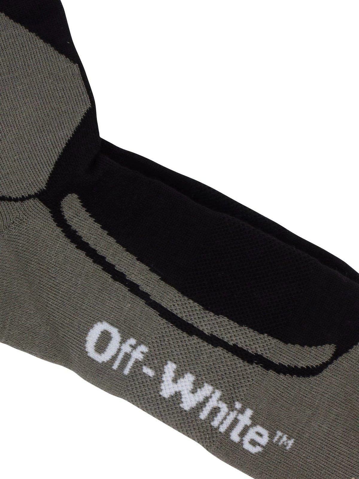 Off-White Logo Intarsia Ski Socks – Men 2 Off-White Logo Intarsia Ski Socks – Men - Afbeelding 2
