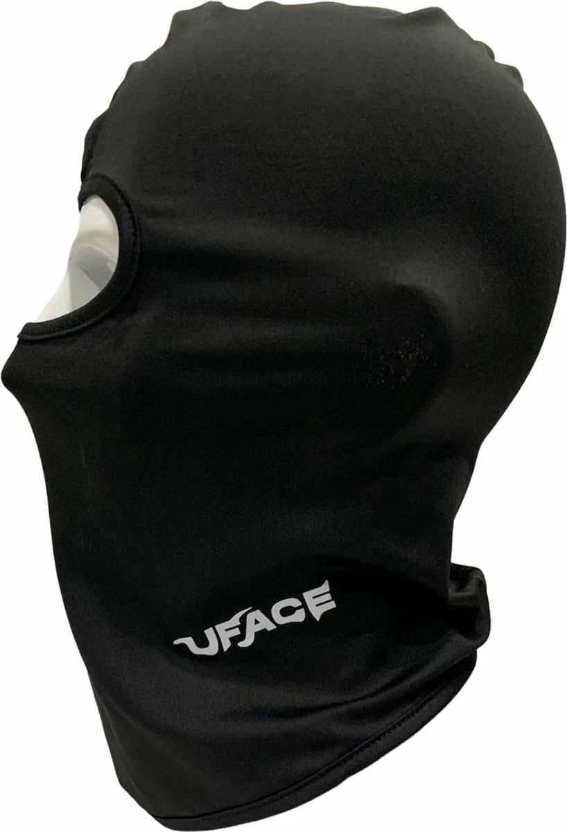 Merkloos UFace Balaclava Voor Wintersport (Bivakmuts) - Skiën - Snowboarden - Schaatsen - Wielrennen - One Size - Zwart 1 Merkloos UFace Balaclava Voor Wintersport (Bivakmuts) - Skiën - Snowboarden - Schaatsen - Wielrennen - One Size - Zwart