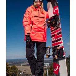 Ski-/snowboardjas "Cloca" Rood -TROLLKIDS Winkel alpine pro ski snowboardjas cloca rood 2