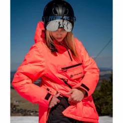 Ski-/snowboardjas "Cloca" Rood -TROLLKIDS Winkel alpine pro ski snowboardjas cloca rood 3