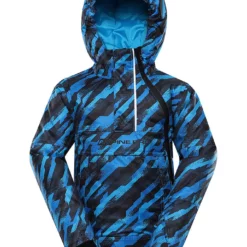 Ski-/snowboardjas "Ghado" Blauw/zwart