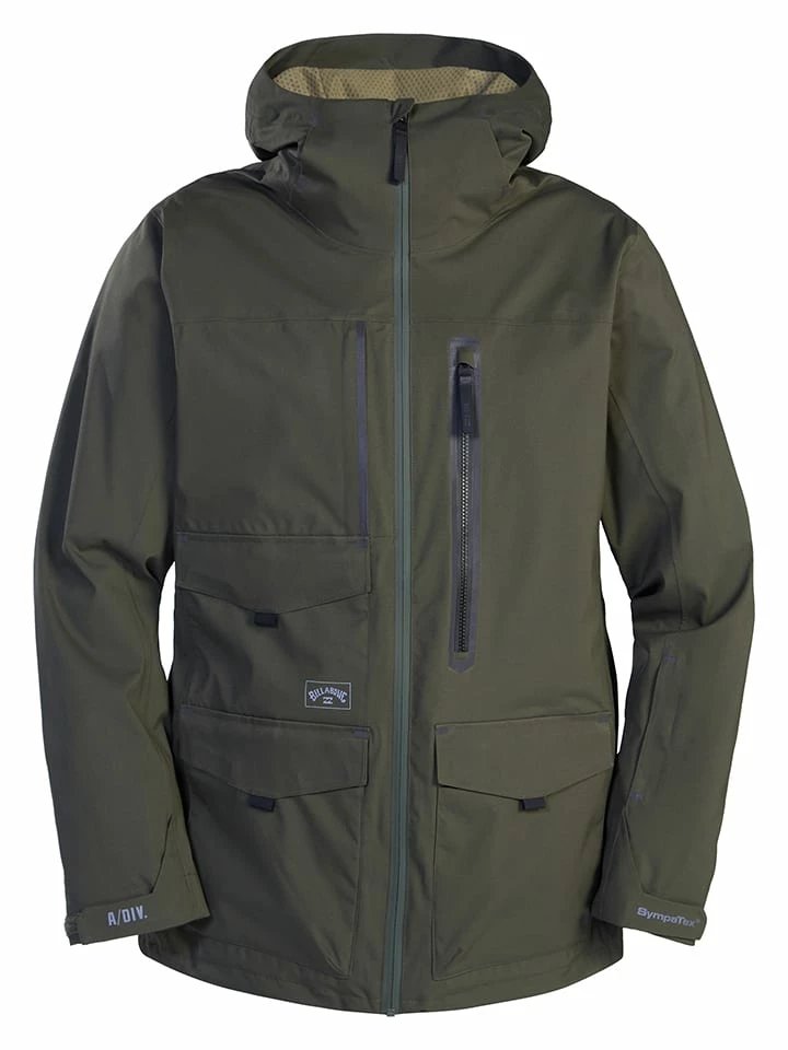 Billabong Ski-/snowboardjas "Prism STX" Kaki 1 Billabong Ski-/snowboardjas "Prism STX" Kaki