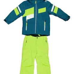CMP 2-delige Ski-/snowboardoutfit Petrol/groen