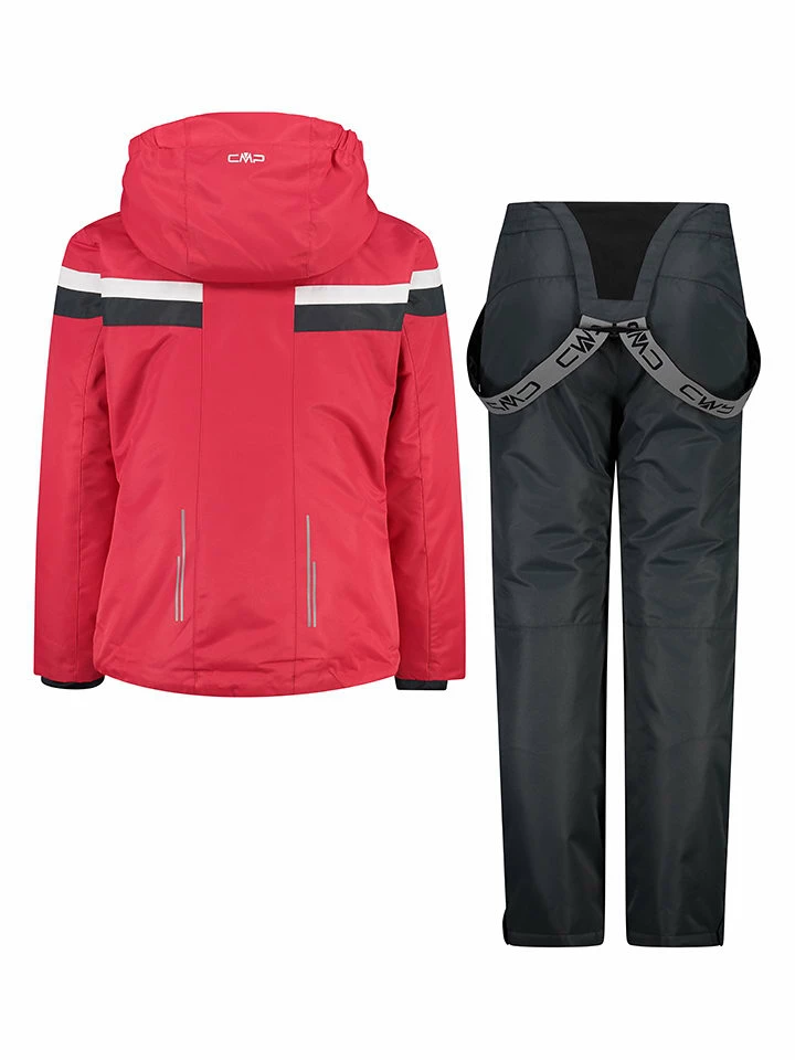CMP 2-delige Ski-/snowboardoutfit Rood/antraciet 2 CMP 2-delige Ski-/snowboardoutfit Rood/antraciet - Afbeelding 2