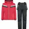 CMP 2-delige Ski-/snowboardoutfit Rood/antraciet