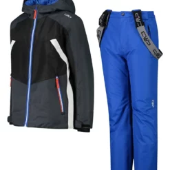 CMP 2-delige Ski-/snowboardoutfit Zwart/blauw -TROLLKIDS Winkel cmp 2 delige ski snowboardoutfit zwart blauw 2