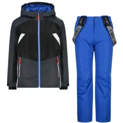 CMP 2-delige Ski-/snowboardoutfit Zwart/blauw