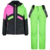 CMP 2-delige Ski-/snowboardoutfit Zwart/groen