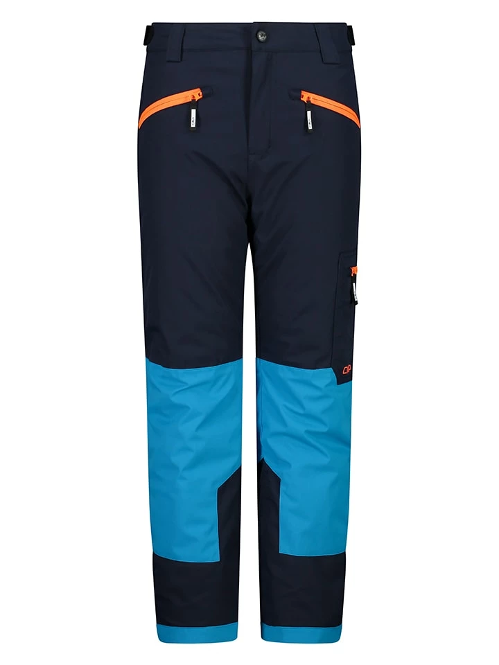 CMP Ski-/snowboardbroek Zwart/blauw 1 CMP Ski-/snowboardbroek Zwart/blauw