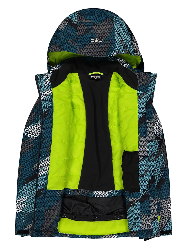 CMP Ski-/snowboardjas Blauw/donkergrijs 2 CMP Ski-/snowboardjas Blauw/donkergrijs - Afbeelding 2