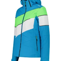 CMP Ski-/snowboardjas Blauw/groen/wit 5 CMP Ski-/snowboardjas Blauw/groen/wit -TROLLKIDS Winkel cmp ski snowboardjas blauw groen wit 2