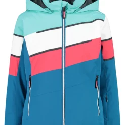CMP Ski-/snowboardjas Blauw/turquoise
