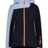 CMP Ski-/snowboardjas Donkerblauw/lichtblauw
