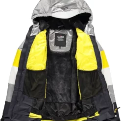 CMP Ski-/snowboardjas Geel/donkerblauw/zilverkleurig -TROLLKIDS Winkel cmp ski snowboardjas geel donkerblauw zilverkleurig 2