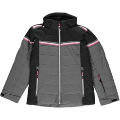CMP Ski-/snowboardjas Grijs/zwart/roze -TROLLKIDS Winkel cmp ski snowboardjas grijs zwart roze 2