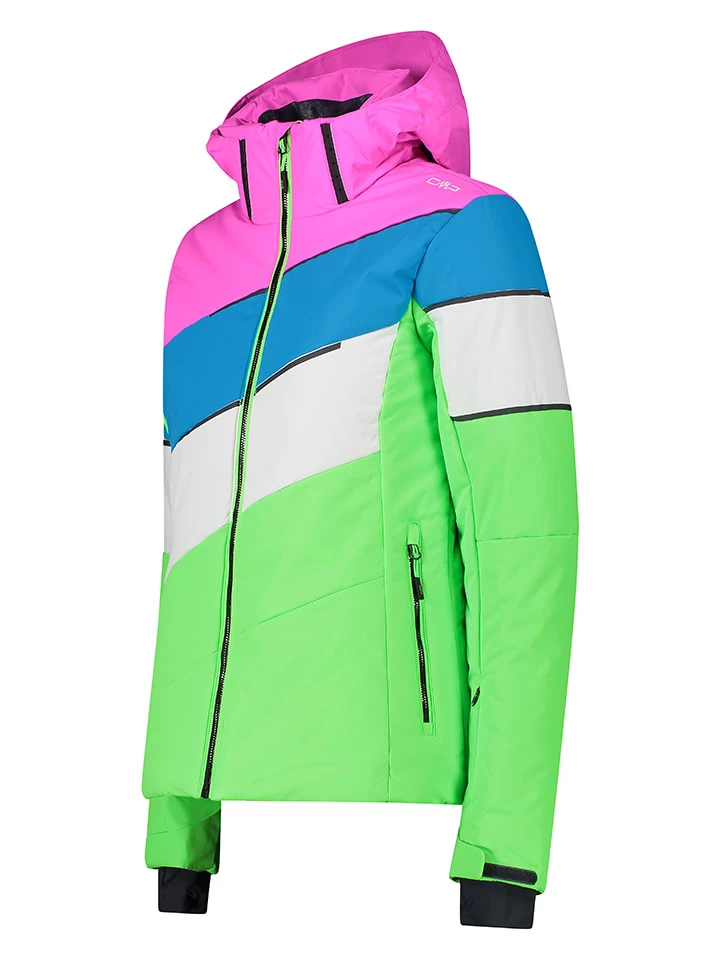 CMP Ski-/snowboardjas Groen/meerkleurig 3 CMP Ski-/snowboardjas Groen/meerkleurig - Afbeelding 3