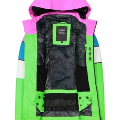 CMP Ski-/snowboardjas Groen/meerkleurig 7 CMP Ski-/snowboardjas Groen/meerkleurig -TROLLKIDS Winkel cmp ski snowboardjas groen meerkleurig 3