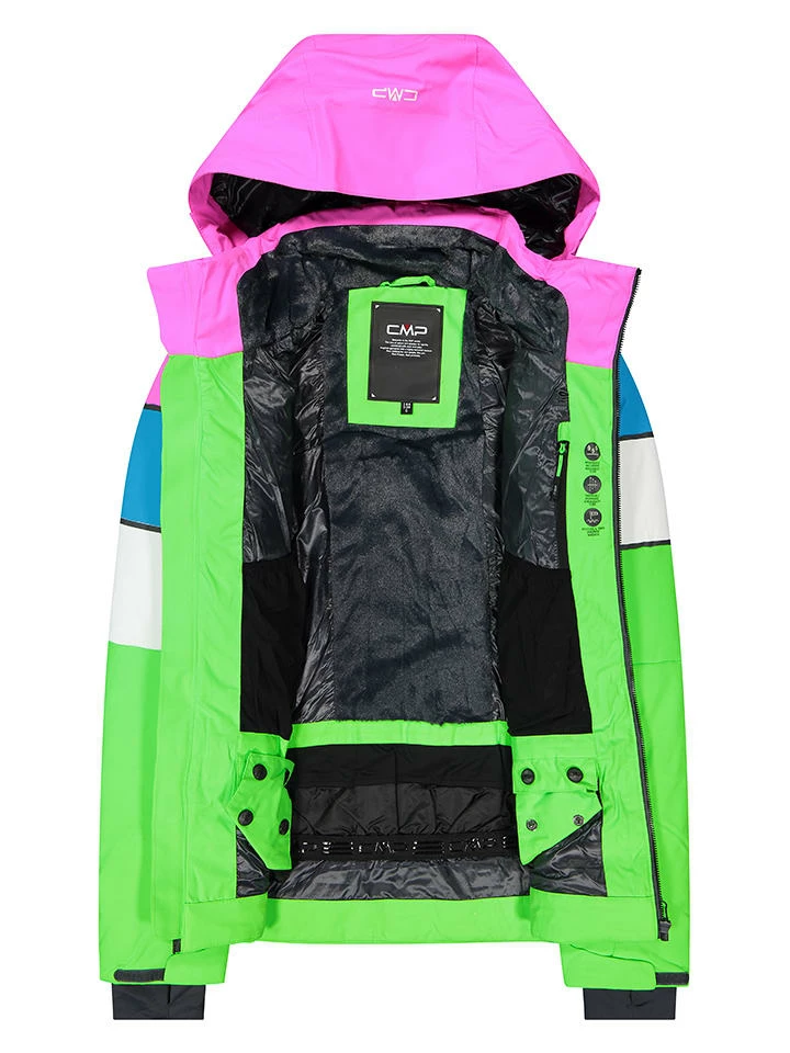 CMP Ski-/snowboardjas Groen/meerkleurig 4 CMP Ski-/snowboardjas Groen/meerkleurig - Afbeelding 4