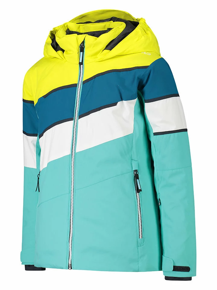 CMP Ski-/snowboardjas Mintgroen/geel 2 CMP Ski-/snowboardjas Mintgroen/geel - Afbeelding 2