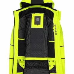CMP Ski-/snowboardjas Neongeel 7 CMP Ski-/snowboardjas Neongeel -TROLLKIDS Winkel cmp ski snowboardjas neongeel 3