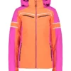 CMP Ski-/snowboardjas Oranje/roze
