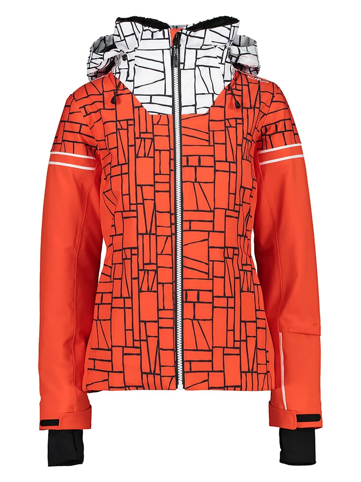 CMP Ski-/snowboardjas Oranje/wit 1 CMP Ski-/snowboardjas Oranje/wit
