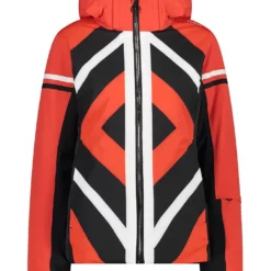 CMP Ski-/snowboardjas Oranje/zwart