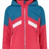 CMP Ski-/snowboardjas Rood/turquoise