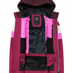 CMP Ski-/snowboardjas Roze/meerkleurig 7 CMP Ski-/snowboardjas Roze/meerkleurig -TROLLKIDS Winkel cmp ski snowboardjas roze meerkleurig 3
