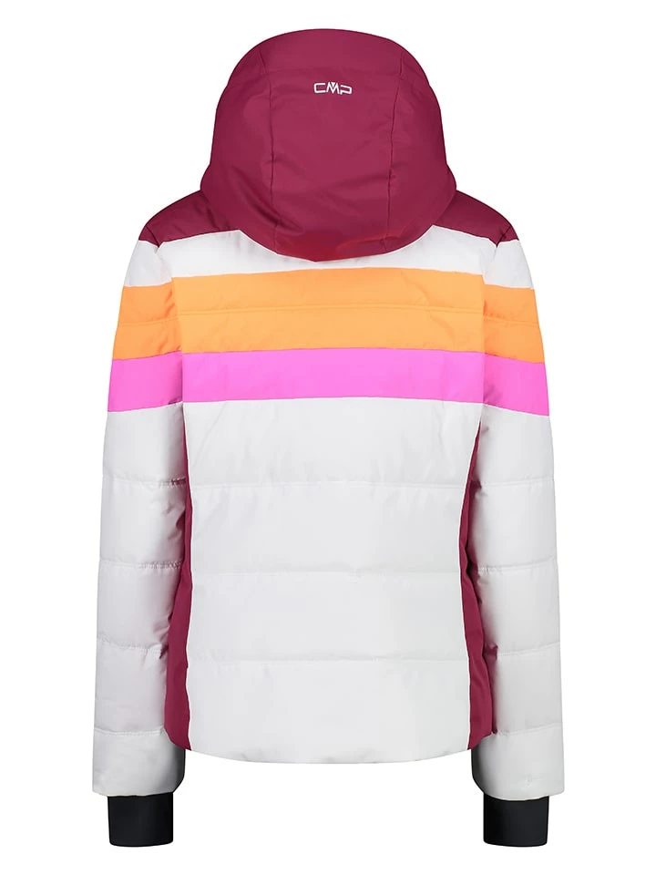 CMP Ski-/snowboardjas Wit/meerkleurig 2 CMP Ski-/snowboardjas Wit/meerkleurig - Afbeelding 2